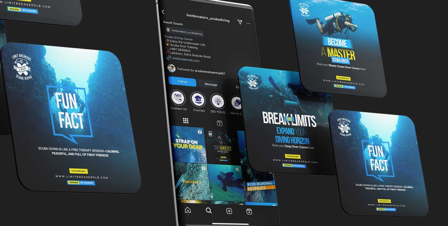Limit Breakers Scuba Diving, frame 2 of 3, delivered by AVMDEVS