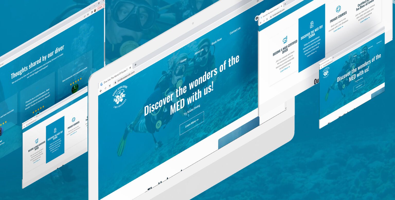 Limit Breakers Scuba Diving, frame 1 of 5, delivered by AVMDEVS