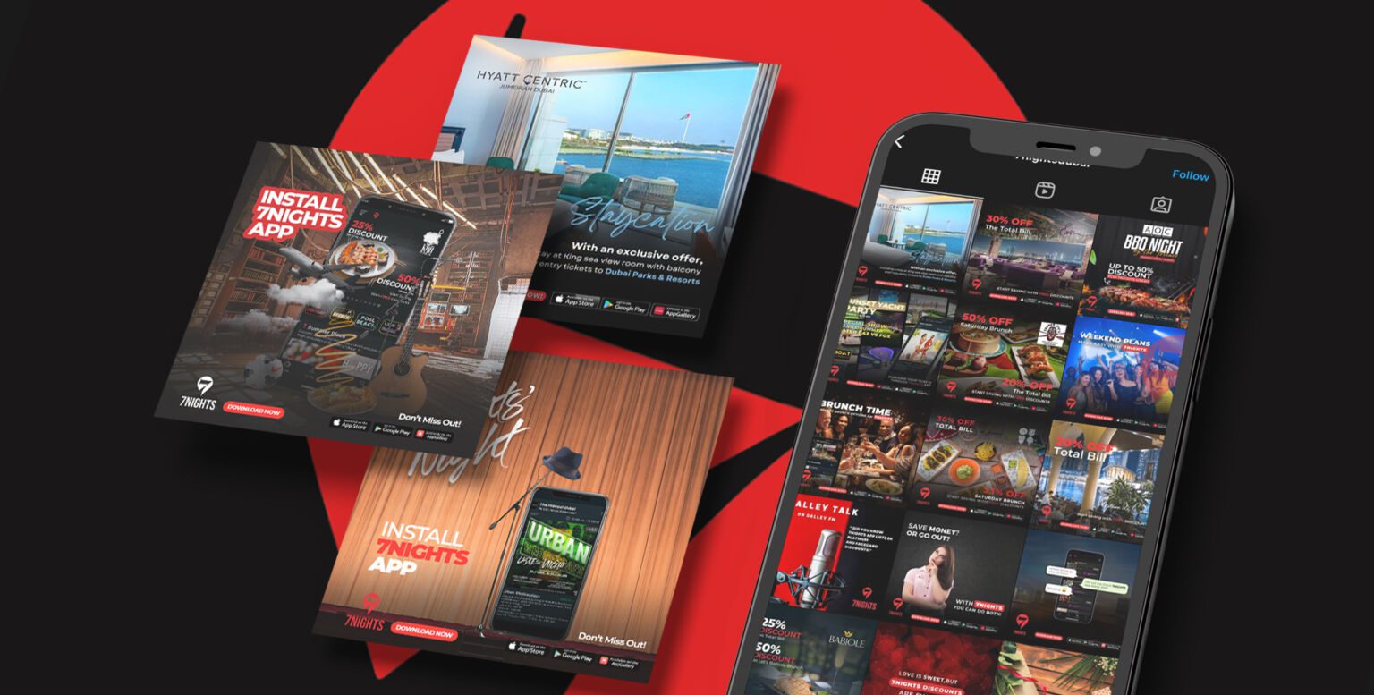 7NIGHTS Social Media Marketing and App Promotion Campaigns, frame 3 of 3, delivered by AVMDEVS