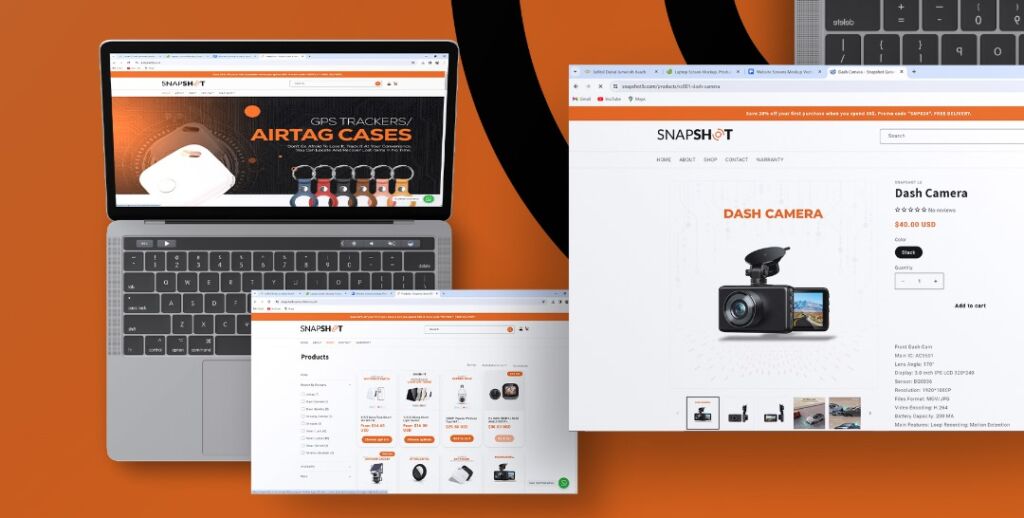 Snapshot Smart Home E-commerce Website, frame 5 of 8, delivered by AVMDEVS