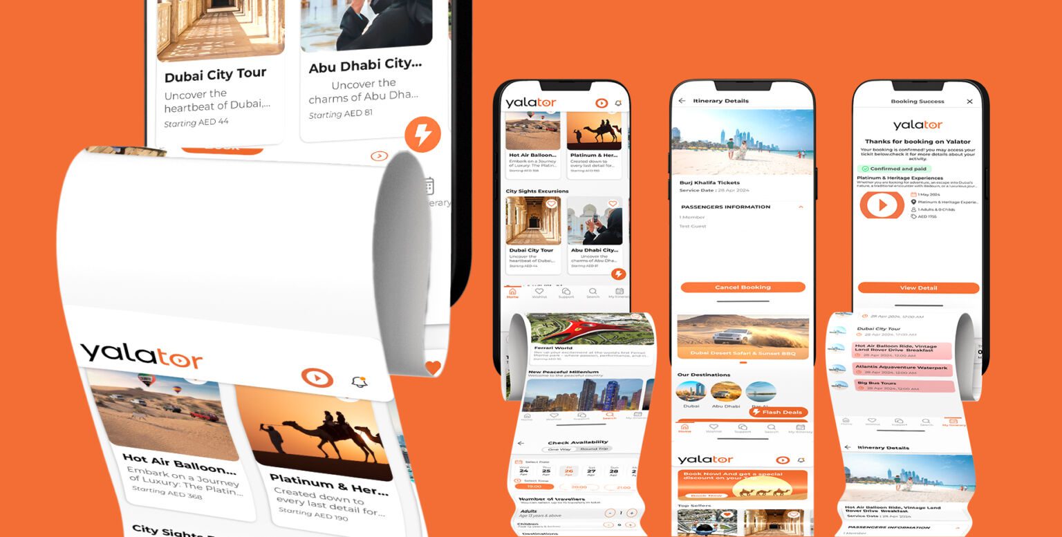 Yalator App, frame 6 of 6, delivered by AVMDEVS