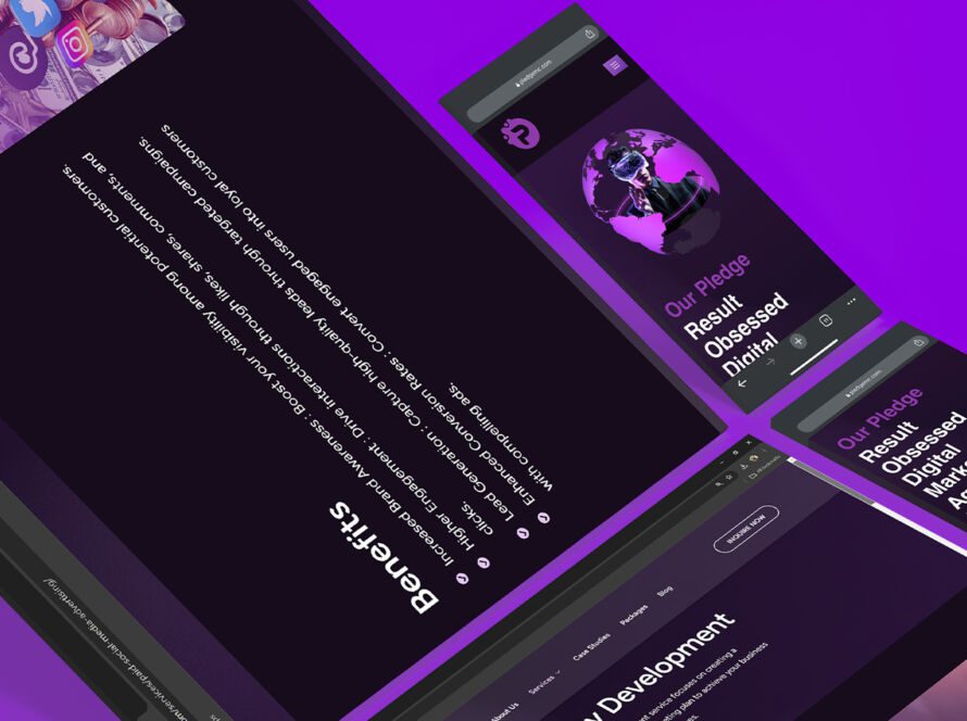 UI/UX Redesign for Pledge Media Consultancy Dubai, frame 2 of 6, delivered by AVMDEVS