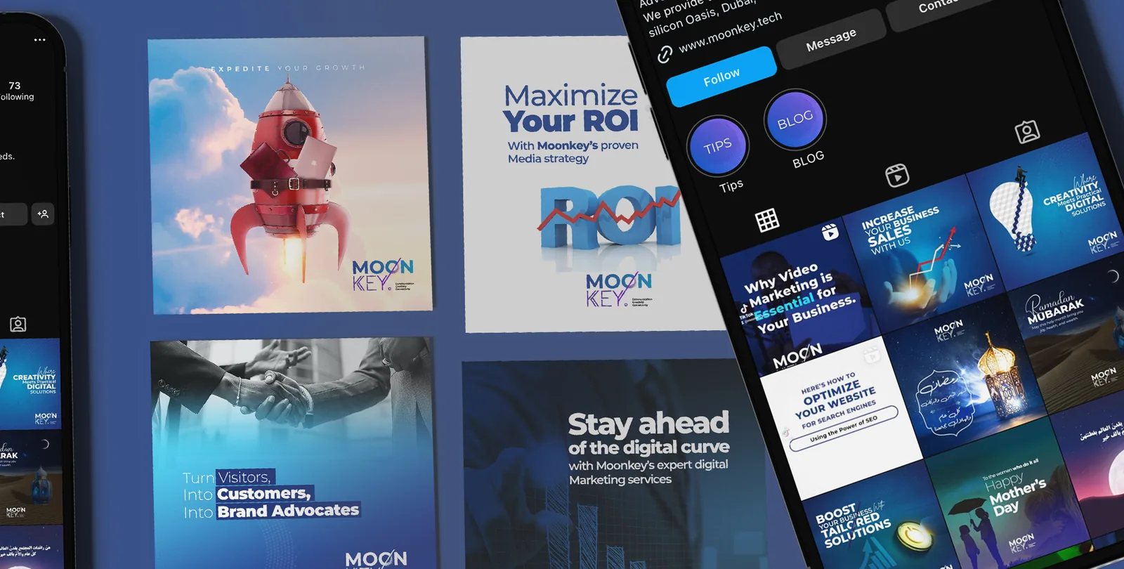 Elevating Moon Key Dubai Digital Presence with AVMDEVS’s Expertise project cover by AVMDEVS