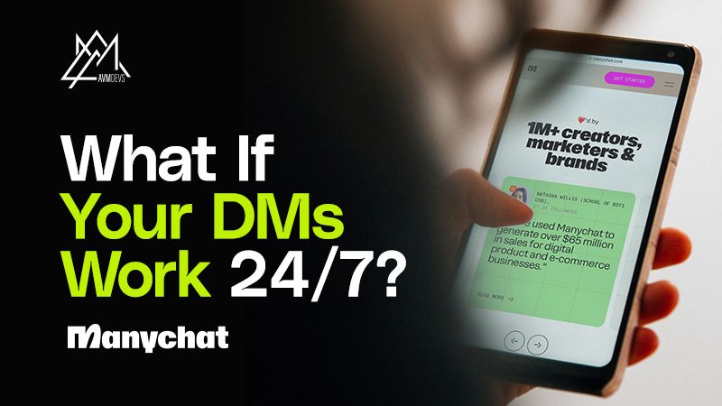 Manychat-Automate Your Instagram & WhatsApp DMs- Top 5 automation tools in 2025