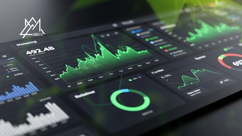 An AI-powered dashboard shows you data and tells you what it means. It connects to all your data sources.