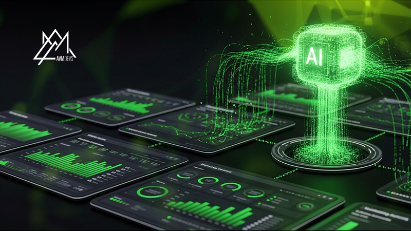 traditional dashboard development shows you data