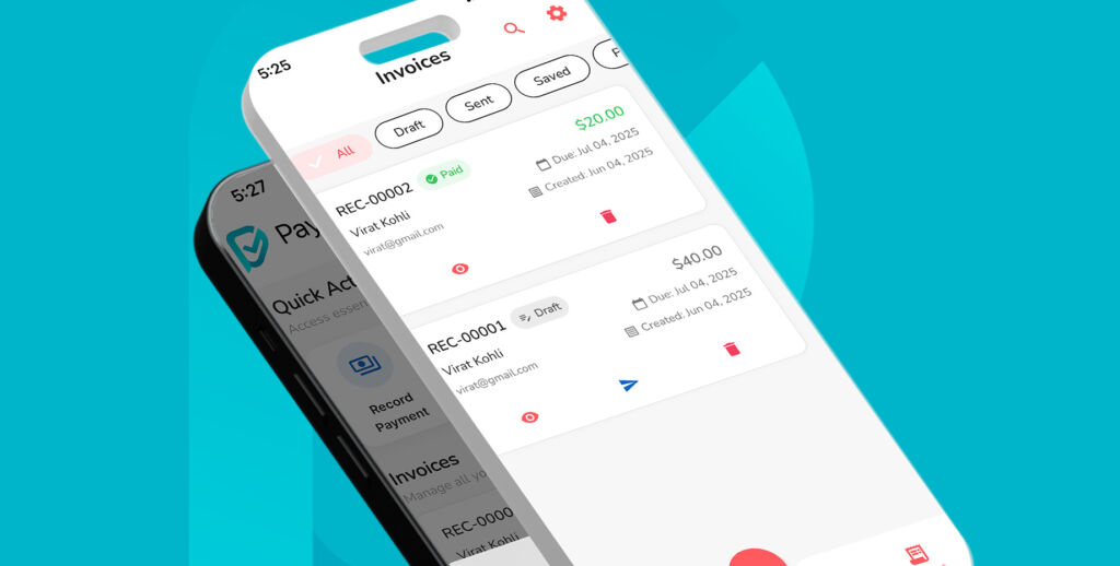 Payverly invoice app 4